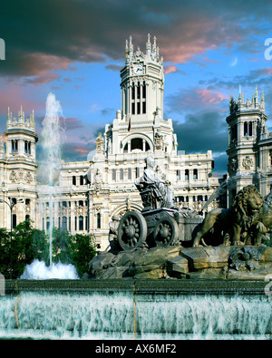 ES - MADRID : Plaza de Cibeles Foto Stock