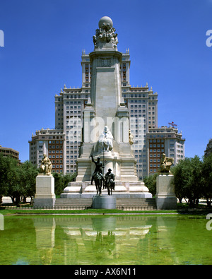 ES - MADRID : Plaza de Espana Foto Stock