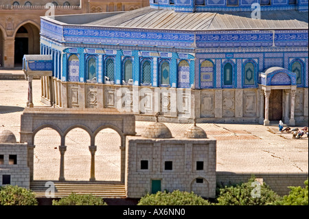 Cupola della roccia di Gerusalemme di replica a Mini Israele Foto Stock