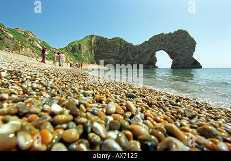 Durdle porta in Dorset Regno Unito Regno Unito Foto Stock