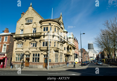 La Filarmonica public house e mangiare le camere in Liverpool Foto Stock