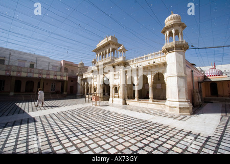 Karni Mata Temple deshnok in Rajasthan in India Foto Stock