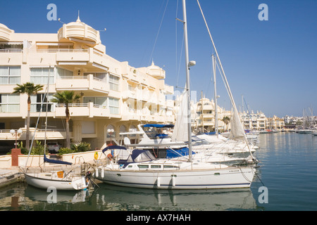 Puerto Marina Benalmadena Costa Costa del Sol Malaga Provincia Spagna Foto Stock