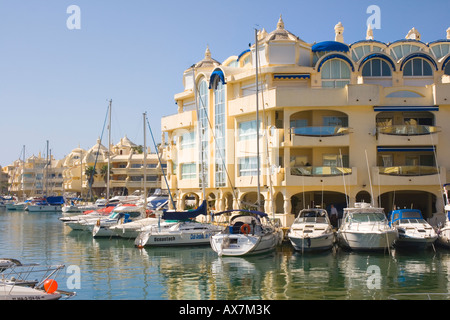 Puerto Marina Benalmadena Costa Costa del Sol Malaga Provincia Spagna Foto Stock