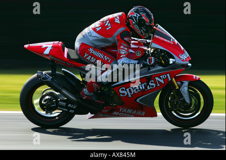 Carlos Checa (SP), Yamaha 500, GP di Francia 500, le Mans. 2004 Foto Stock