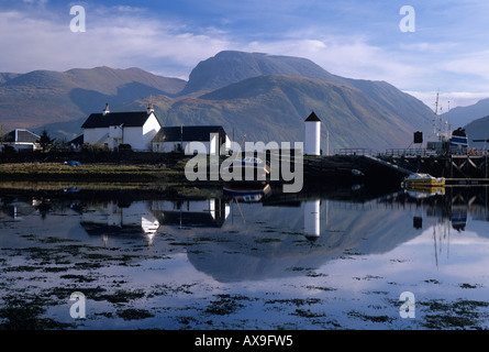 Ben Nevis da Corpach Highland Scozia UK Foto Stock