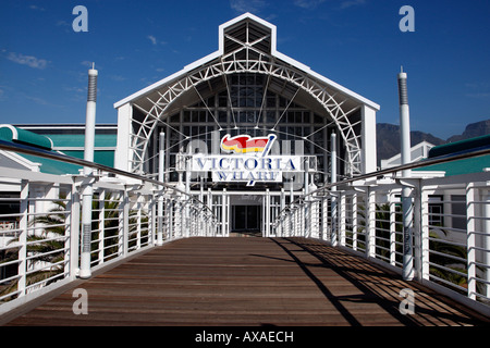 Ingresso al Victoria Wharf V&A Waterfront è stato completato in 2007 Città del Capo Western Cape Province sud africa Foto Stock