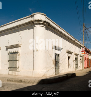 Semplice tropical neo-classico caratterizzante architettura Sinaloan Foto Stock