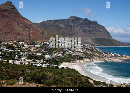 La baia di llandudno sul litorale atlantico cape town Western Cape Province sud africa Foto Stock