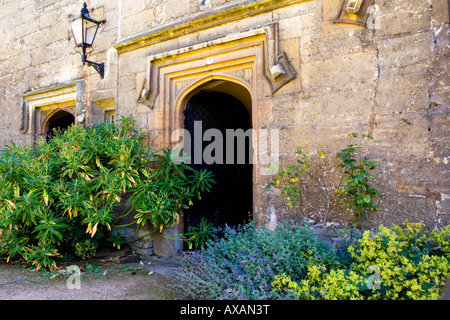 Worcester College Quad, Oxford University, Inghilterra, Regno Unito Foto Stock