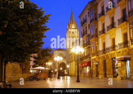 Cattedrale San Salvador Oviedo Asturias Spagna Foto Stock