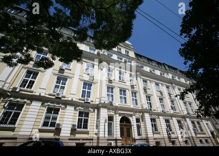 Gli edifici del governo di Sofia, Bulgaria Foto Stock