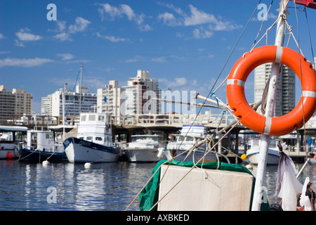 Punta del Este Harbour Foto Stock