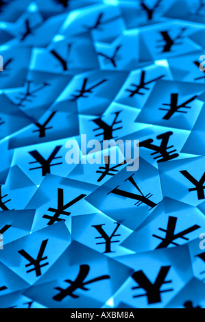 Valuta di yen Foto Stock