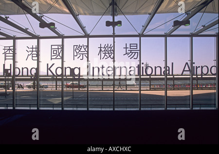 Chep Lak Kok Airport terminal di partenza Hong Kong SAR Cina Foto Stock