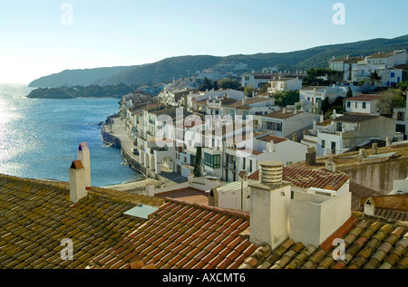 Cadaques village. Girona. La Catalogna. Spagna Foto Stock