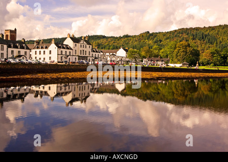 Città di Inveraray su Loch Fyne ARGYLL Scozia Scotland Foto Stock