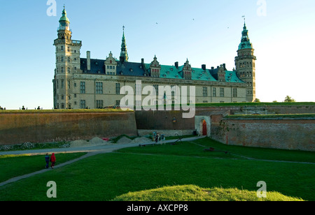 Il Castello di Kronborg.Helsingor.Danimarca Foto Stock