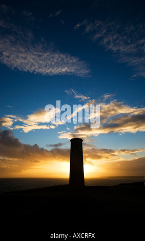 Segnalatori luminosi di spedizione all'entrata di Tramore Bay, Brownstown testa, nella contea di Waterford, Irlanda Foto Stock