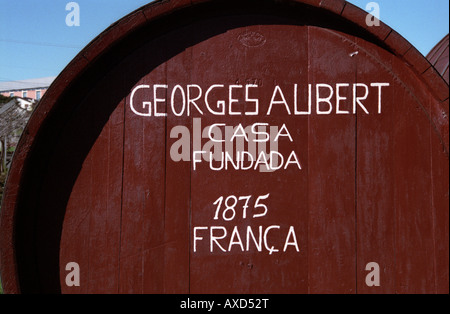 Georges Aubert Cantina, Bairro Cairu, Garibaldi, Brasile del Sud Foto Stock