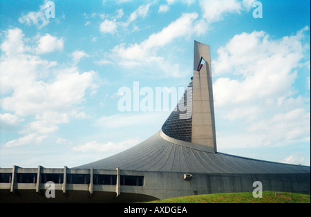 Yoyogi National Stadium di Tokyo 1964 Giochi Olimpici Kenzo Tange architetto Foto Stock