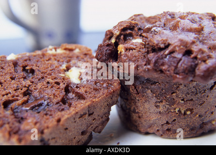 Muffin al cioccolato Foto Stock