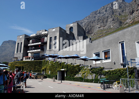 Dalla stazione della funivia bassa tafelberg road table mountain national park cape town Western Cape Province sud africa Foto Stock