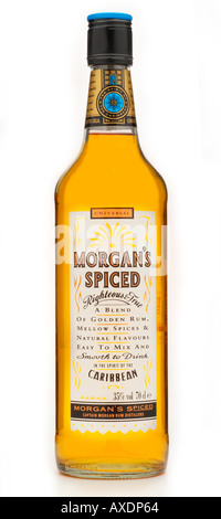 Universal morgan morgan spiced spice giusti vero golden rum dei caraibi capitano Foto Stock