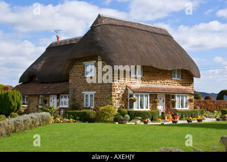 Inglese cottage di campagna di Wiltshire, Inghilterra UK UE Foto Stock