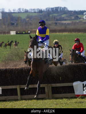 Paxford, north cotswold da punto a punto Foto Stock