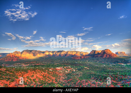 Arizona Red Rocks prima del tramonto Foto Stock