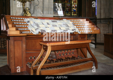 Toolkit di organo close up Orchestra completa in un unico strumento Foto Stock