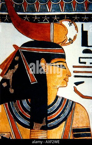 Luxor Egitto Serqet Scorpion Dea dalla tomba di Nefertari Foto Stock