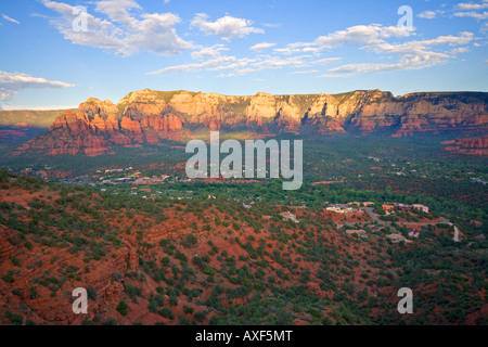 Arizona Red Rocks prima del tramonto Foto Stock