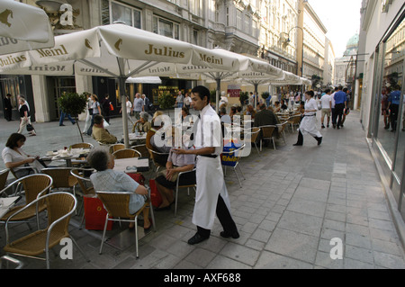 Gastronomia house Meinl am Graben cafe Foto Stock