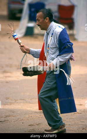 Gallup - New Mexico - USA - ottantacinquesimo Inter-festival tribali maschio ballerino indiano Foto Stock