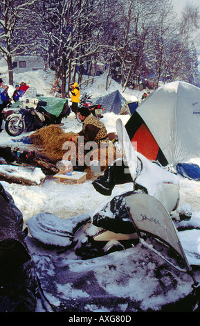 Solla Elefantentreffen Thurmannsbang Bayerischer Wald Baviera Germania. Foto di Willy Matheisl Foto Stock