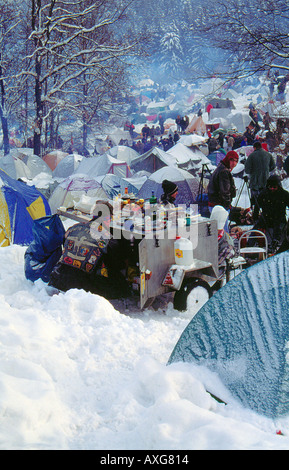 Solla Elefantentreffen Thurmannsbang Bayerischer Wald Baviera Germania. Foto di Willy Matheisl Foto Stock