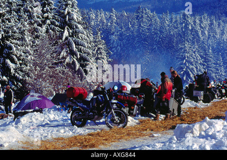 Solla Elefantentreffen Thurmannsbang Bayerischer Wald Baviera Germania. Foto di Willy Matheisl Foto Stock