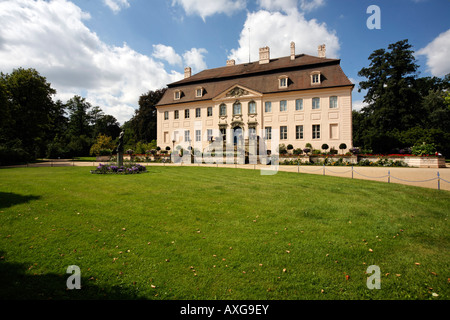 Cottbus, Schloßpark Branitz, Schloß, Blick von Osten Foto Stock