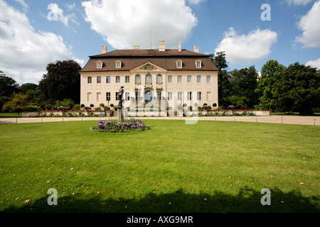 Cottbus, Schloßpark Branitz, Schloß, Blick von Osten Foto Stock