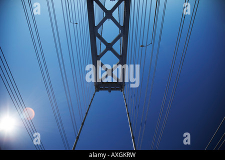 Il Ponte della Baia di San Francisco, California, Stati Uniti d'America Foto Stock