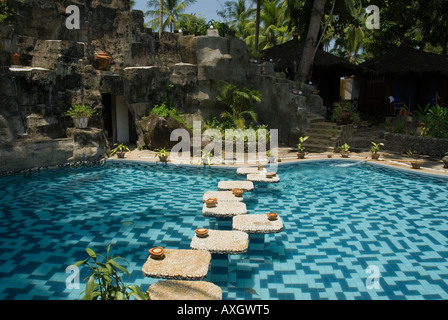 Trattamento Spa Centre hotel Tasik Ria dive resort Manado Sulawesi Utara Nord Sulawesi Indonesia Indo Pacific Foto Stock