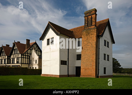 Queen Elizabeth's Hunting Lodge situato nella Foresta di Epping Regno Unito Foto Stock