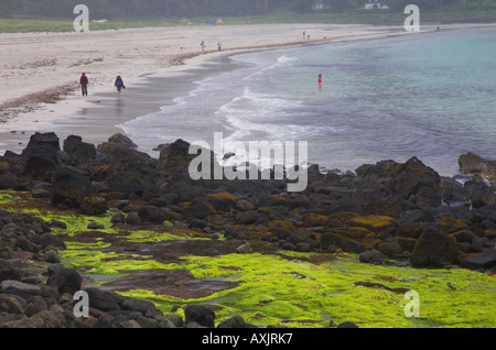 Calgary Bay Isle of Mull Scotland Foto Stock