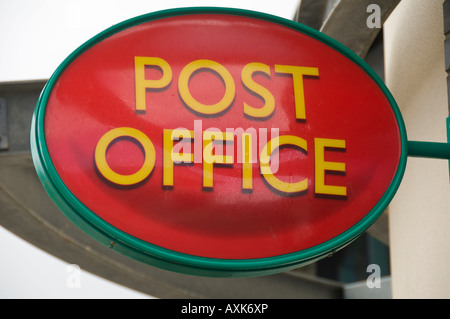 Regno Unito British Post Office segno - non generico con qualsiasi nome località Foto Stock