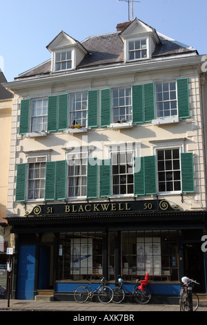 Blackwell's Bookshop, Oxford, Inghilterra Foto Stock