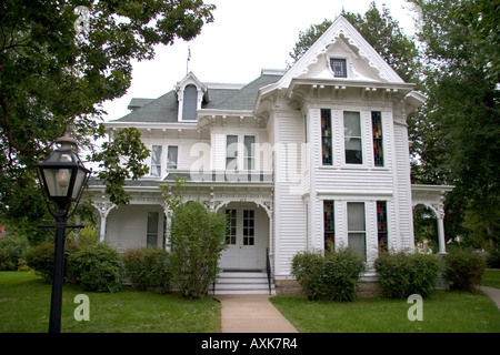 Harry S Truman home al sito storico nazionale di indipendenza del Missouri Foto Stock