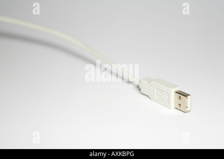 Cavo USB, close-up Foto Stock