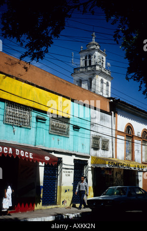 Scena di strada, Manaus, Amazonas, Brasile, Sud America Foto Stock